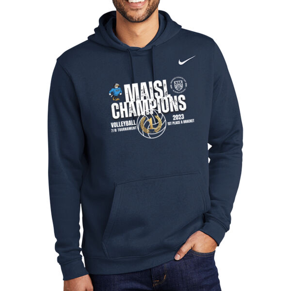 **CLOSEOUT ITEM** Club Fleece Pullover Hoodie - Printed Logo Thumbnail