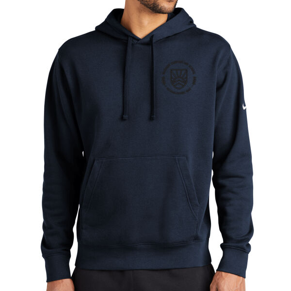 **CLOSEOUT ITEM** Fleece Sleeve Swoosh Pullover Hoodie - Embroidered Logo Thumbnail