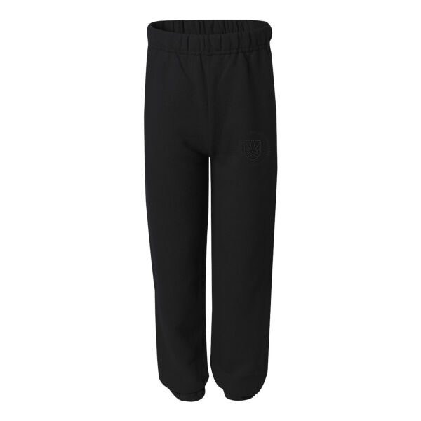 **CLOSEOUT ITEM** NuBlend Youth Sweatpants - Embroidered Logo Thumbnail