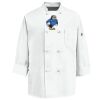 Eight Knot Button Chef Coat with Thermometer Pocket Thumbnail
