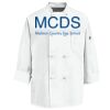 Eight Knot Button Chef Coat with Thermometer Pocket Thumbnail
