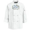 Eight Knot Button Chef Coat with Thermometer Pocket Thumbnail