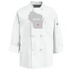 Eight Knot Button Chef Coat with Thermometer Pocket Thumbnail