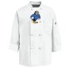 Eight Knot Button Chef Coat with Thermometer Pocket Thumbnail