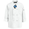 Eight Knot Button Chef Coat with Thermometer Pocket Thumbnail