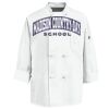 Eight Knot Button Chef Coat with Thermometer Pocket Thumbnail