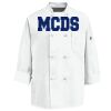 Eight Knot Button Chef Coat with Thermometer Pocket Thumbnail