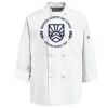 Eight Knot Button Chef Coat with Thermometer Pocket Thumbnail
