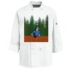 Eight Knot Button Chef Coat with Thermometer Pocket Thumbnail
