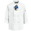 Eight Knot Button Chef Coat with Thermometer Pocket Thumbnail