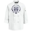 Eight Knot Button Chef Coat with Thermometer Pocket Thumbnail
