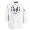 Eight Knot Button Chef Coat with Thermometer Pocket Thumbnail