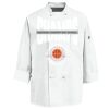 Eight Knot Button Chef Coat with Thermometer Pocket Thumbnail