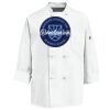 Eight Knot Button Chef Coat with Thermometer Pocket Thumbnail