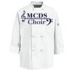 Eight Knot Button Chef Coat with Thermometer Pocket Thumbnail