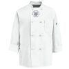 Eight Knot Button Chef Coat with Thermometer Pocket Thumbnail