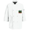 Button Chef Coat with Thermometer Pocket Thumbnail