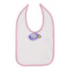 Infant Contrast Trim Premium Jersey Bib Thumbnail