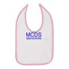 Infant Contrast Trim Premium Jersey Bib Thumbnail