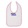 Infant Contrast Trim Premium Jersey Bib Thumbnail