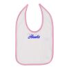 Infant Contrast Trim Premium Jersey Bib Thumbnail