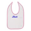 Infant Contrast Trim Premium Jersey Bib Thumbnail