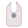 Infant Contrast Trim Premium Jersey Bib Thumbnail