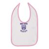 Infant Contrast Trim Premium Jersey Bib Thumbnail