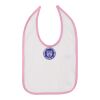 Infant Contrast Trim Premium Jersey Bib Thumbnail