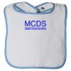 Infant Contrast Trim Terry Bib Thumbnail