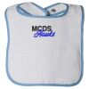 Infant Contrast Trim Terry Bib Thumbnail