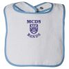 Infant Contrast Trim Terry Bib Thumbnail
