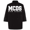 Ten Pearl Button Black Chef Coat Thumbnail