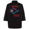 Ten Pearl Button Black Chef Coat Thumbnail