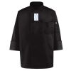 Black Knot Button Chef Coat Thumbnail