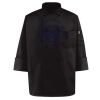 Black Knot Button Chef Coat Thumbnail